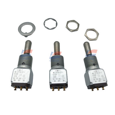 11TW1-7 সিঙ্গেল পোল ডাবল থ্রো টগল সুইচ SPDT