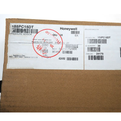 185PC15DT বোর্ড মাউন্ট চাপ সেন্সর গর্ত মাধ্যমে দ্বৈত অক্ষীয় বার্বহীন