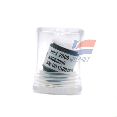 H2S 2000 সংবেদনশীলতা গ্যাস সেন্সর 0-2000 পিপিএম পরিমাপ পরিসীমা 60 25 NA/ppm 10 ওহম লোড প্রতিরোধক