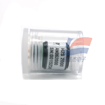 H2S 2000 সংবেদনশীলতা গ্যাস সেন্সর 0-2000 পিপিএম পরিমাপ পরিসীমা 60 25 NA/ppm 10 ওহম লোড প্রতিরোধক