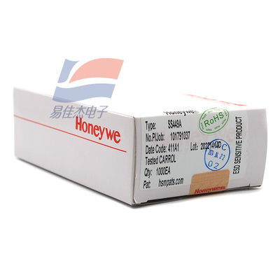 SS449A কমপ্যাক্ট 12V ইউনিপোলার হল ইফেক্ট সেন্সর -40.C ন্যূনতম অপারেটিং তাপমাত্রা সহ