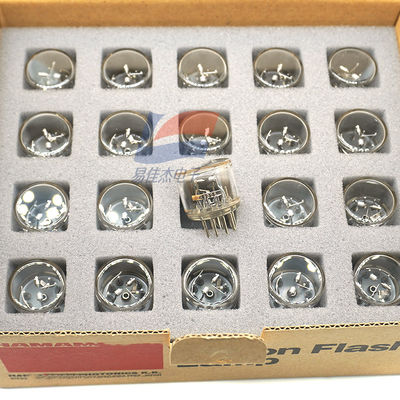 L4643 10 W জেনন ফ্ল্যাশ ল্যাম্প কম খরচের ইলেকট্রোড দীর্ঘ জীবন বোরোসিলিকেট গ্লাস