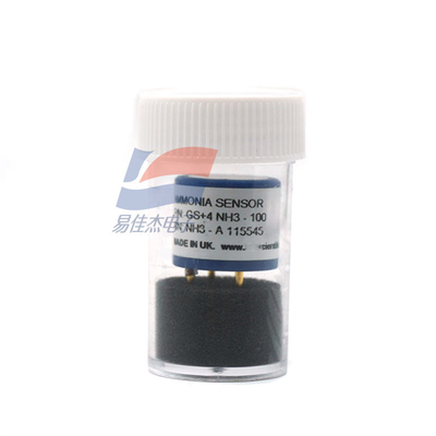 GS+4NH3-100 1ppm রেজোলিউশন গ্যাস সেন্সর সর্বোচ্চ লোড 200ppm 40-সেকেন্ড T90 প্রতিক্রিয়া সময়