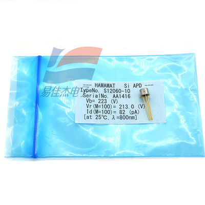 YJJ S12060-10 সিলিকন এপিডি 800 এনএম ব্যান্ডের জন্য নিম্ন তাপমাত্রা সহগ