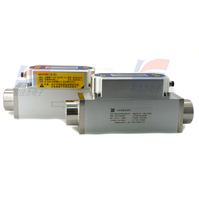 YJJ MF4712-R4F-200-V-N শুষ্ক এবং পরিষ্কার গ্যাসের জন্য ডিজিটাল ফ্লোমিটার বায়ু / নাইট্রোজেনের সঠিক পরিমাপ