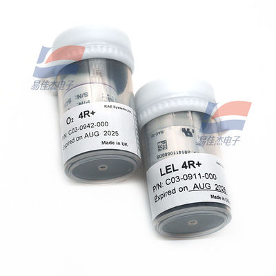 ToxiRAE Pro LEL এর জন্য 4R+ C03-0911-000 দাহ্য গ্যাস সেন্সর ক্যাটালিটিক বিড সেন্সর
