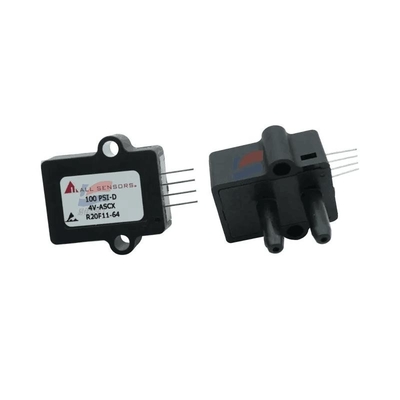 YJJ 100 PSI-D-4V-ASCX একটি 15PSI চাপ সেন্সর বায়ুমণ্ডলীয় এয়ার স্টেশন জন্য উচ্চ নির্ভুলতা 0C থেকে 50C ক্ষতিপূরণ তাপমাত্রা