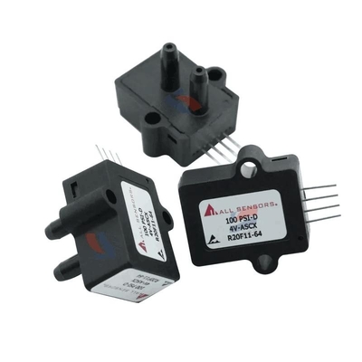 YJJ 100 PSI-D-4V-ASCX একটি 15PSI চাপ সেন্সর বায়ুমণ্ডলীয় এয়ার স্টেশন জন্য উচ্চ নির্ভুলতা 0C থেকে 50C ক্ষতিপূরণ তাপমাত্রা