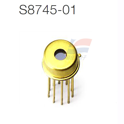 S8745-01 প্রিঅ্যাম্প্লিফায়ার সহ সিলিকন ফটোডাইড কম গোলমাল সেন্সর ইন্টিগ্রেটেড ফিডব্যাক রেসিস্টর এবং ক্যাপাসিটর
