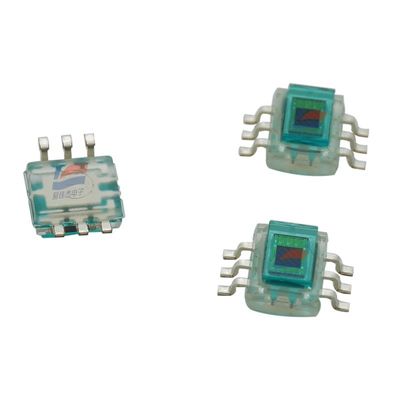 প্লাস্টিকের ইনক্যাপসুলেটেড রঙ সেন্সর S9706 RGB ত্রি-রঙের একযোগে পরিমাপ -20 থেকে 85 ডিগ্রি সেলসিয়াস