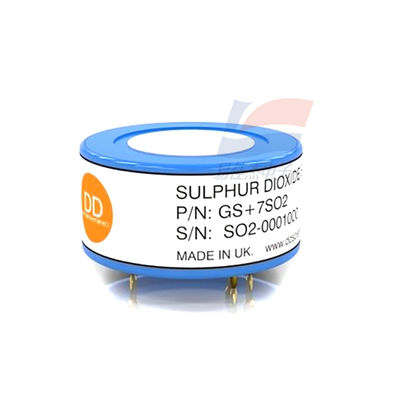 GS+7SO2 সালফার ডাই অক্সাইড সেন্সর SO2 370 ± 70 NA / Ppm আউটপুট সংকেত 30 সেকেন্ড প্রতিক্রিয়া সময়