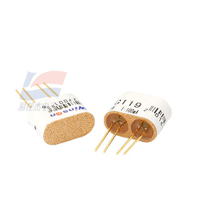 MC119 Catalytic Flammable Gas Sensor ওয়ার্কিং ভোল্টেজ 2.5±0.1V রেসপন্স টাইম ≤10s