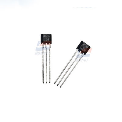 YJJ SS466A বাইপোলার ল্যাচ হল IC উচ্চ অ্যাকশন পয়েন্ট মোটর কন্ট্রোল ডিটেকশন এর জন্য, অ্যানালগ আউটপুট সেন্সিং রেঞ্জ 60 G থেকে 200 G