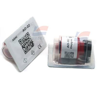 দ্রুত প্রতিক্রিয়া এবং উচ্চ নির্ভুলতা আংশিক চাপ ইলেক্ট্রোকেমিস্ট্রি AO-02 অক্সিজেন সেন্সর 0-100% ভলিউম O2 পরিমাপের জন্য