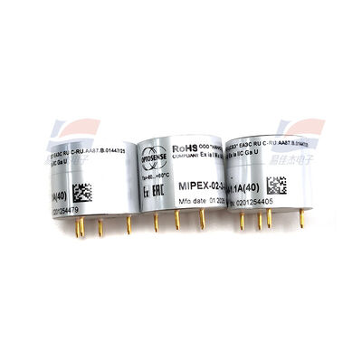 YJJ MIPEX-02-1-II-1.1A (21) NDIR ইনফ্রারেড CO2 গ্যাস সেন্সর 0-21%VOL পোর্টেবল ডিভাইসের জন্য