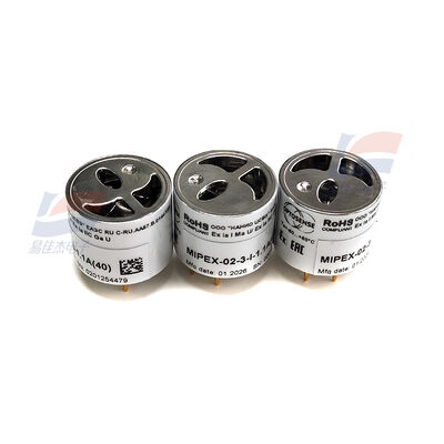 YJJ MIPEX-02-1-II-1.1A (21) NDIR ইনফ্রারেড CO2 গ্যাস সেন্সর 0-21%VOL পোর্টেবল ডিভাইসের জন্য