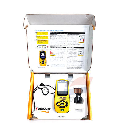 YJJ StrikeAlert HD/LD-3000 ব্যক্তিগত/বাণিজ্যিক-গ্রেড বজ্রপাত (থান্ডারবোল্ট) ডিটেক্টর