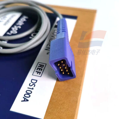 YJJ DS100A DS-100A 9-পিন প্রাপ্তবয়স্ক আঙুল ক্লিপ রক্ত অক্সিজেন প্রোব পুনরায় ব্যবহারযোগ্য ক্লিপ-টাইপ প্রাপ্তবয়স্ক রক্ত অক্সিজেন সেন্সর