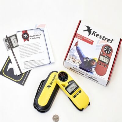 YJJ Kestrel NK3500 হ্যান্ডহেল্ড ওয়েদার মিটার | কৃষি স্প্রে ও এইচভিএসি-র জন্য অ্যানিমোমিটার