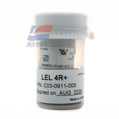 ToxiRAE Pro LEL এর জন্য 4R+ C03-0911-000 দাহ্য গ্যাস সেন্সর ক্যাটালিটিক বিড সেন্সর